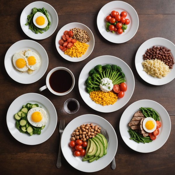 What specific type of dishware is best for portion control and encouraging healthy eating habits?